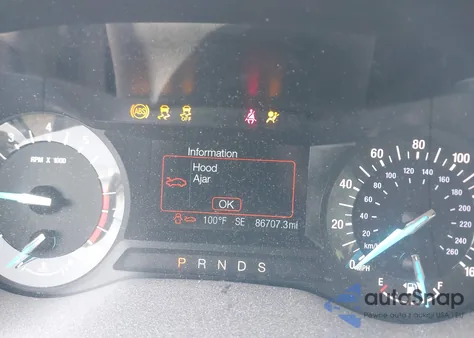 2014 Ford Fusion Se из США, поврежденный, VIN 1FA6P0HD1E5366126